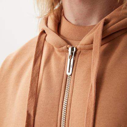 ZIP Hoodie Braun Unisex - No1You