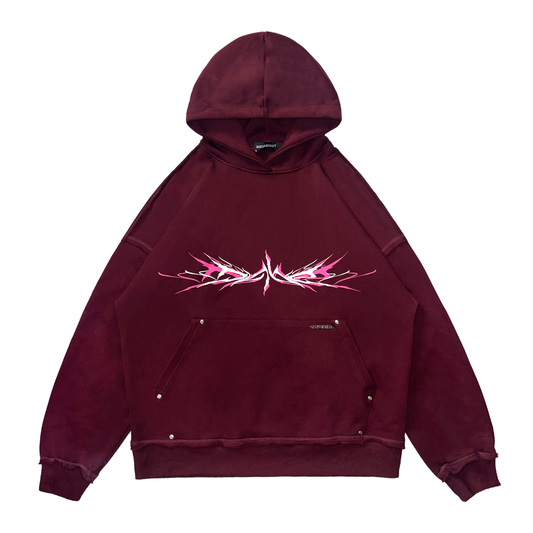 Hoodie Red Wine