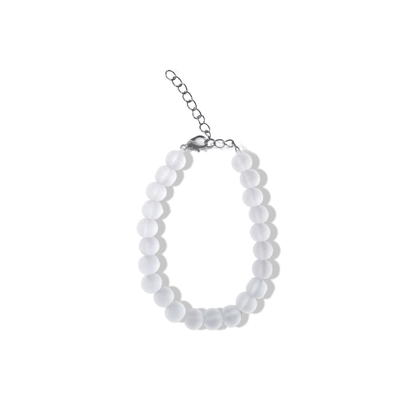 MILCHGLASS PERLENARMBAND