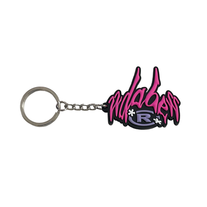 A pack of four sleek and stylish keychains with all-white parts that glow in the dark, perfect for adding flair to keys or a backpack. The 22DABE22 Keychain Pack is a must-have accessory for streetwear enthusiasts, crafted from high-quality materials and built to last.